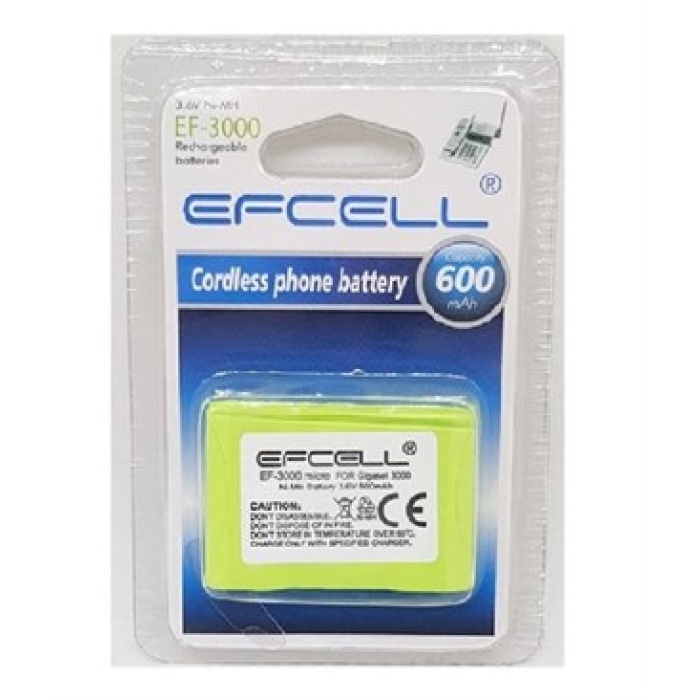 EFCELL EF-3000 MİCRO TELSİZ TELEFON PİLİ