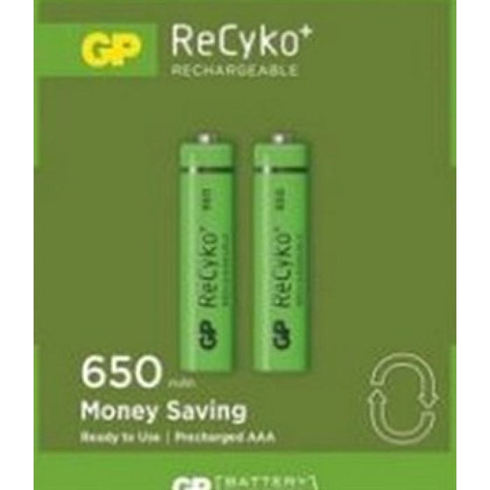 GP 650MAH İNCE PİL 2Lİ KART