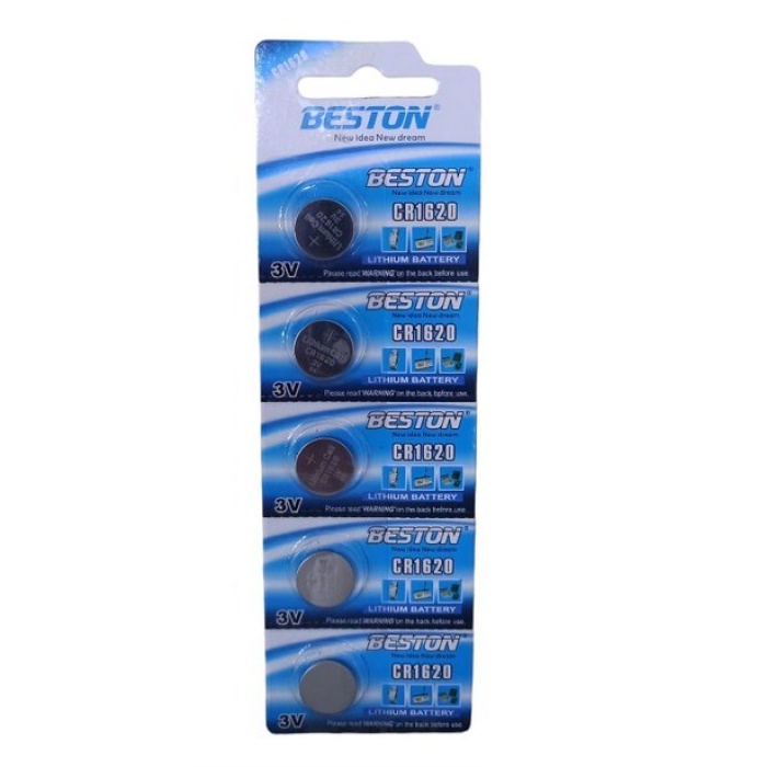 BESTON CR1620 PİL 5Lİ KART