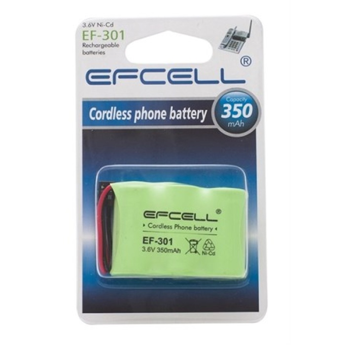 EFCELL EF-301 TELSİZ TELEFON PİLİ(PANASONIC)