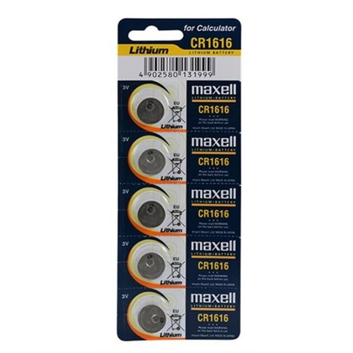 MAXELL CR1616 PİL 5Lİ KART