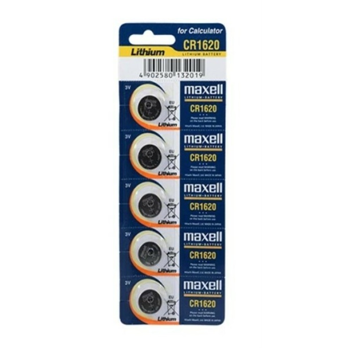 MAXELL CR1620 PİL 5Lİ KART