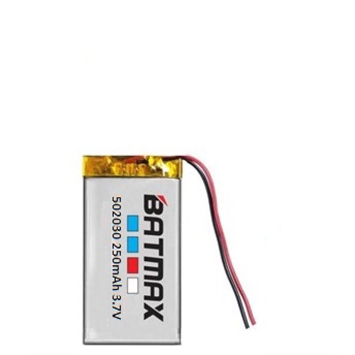 502030 250MAH LİTYUM POLİMER PİL