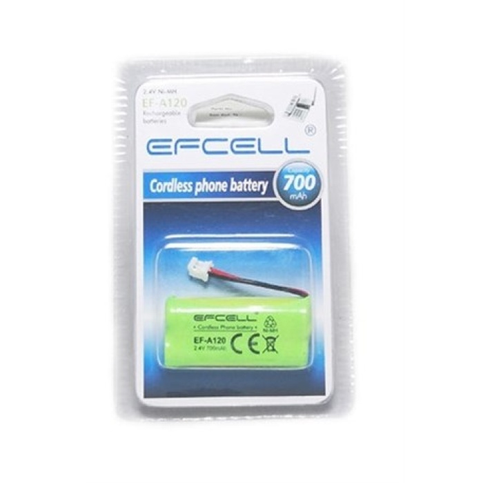 EFCELL EF-A120 TELSİZ TELEFON PİLİ