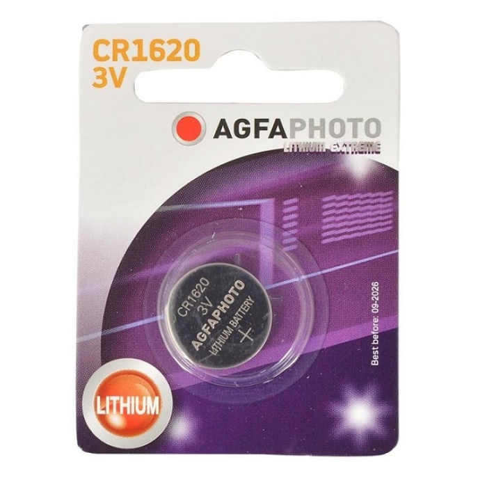 AGFA CR1620 PİL TEKLİ KART
