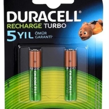 DURACELL 900MAH İNCE PİL 2Lİ KART