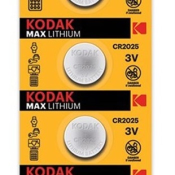 KODAK CR2025 PİL 5Lİ KART