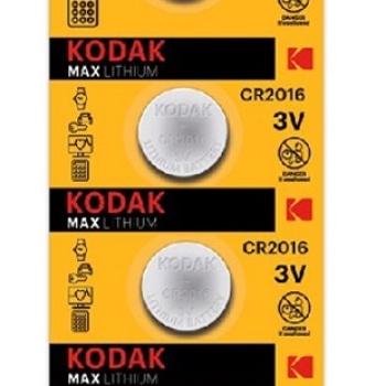 KODAK CR2016 PİL 5Lİ KART