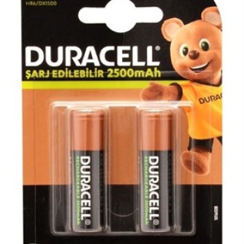 DURACELL 2500MAH KALEM PİL 2Lİ KART