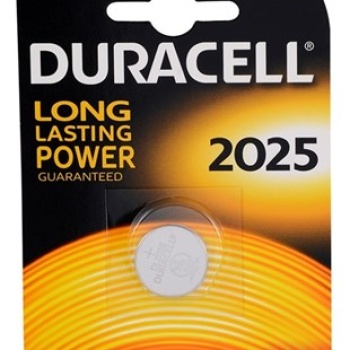DURACELL CR2025 PİL TEKLİ KART