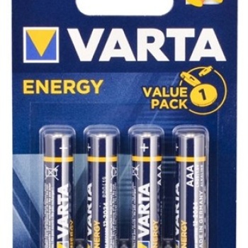 VARTA ENERGY İNCE PİL 4LÜ KART (4103)