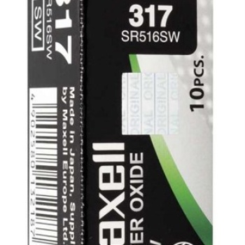 MAXELL 317 SR516SW SAAT PİLİ 10LU KUTU