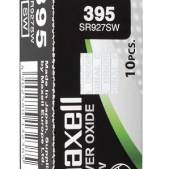 MAXELL 395 SR927SW SAAT PİLİ 10LU KUTU
