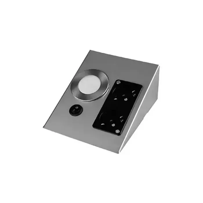 Cata CT-5109 Tezgah Altı Aydınlatma Çiftli Priz 5W Led Gün Işığı