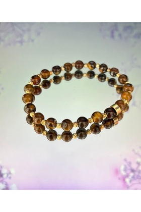 KAPLANGÖZÜ 6 mm. DOĞALTAŞ BİLEKLİK