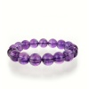 10A+ Özel VİP Kalite Ametist Bileklik (11-12mm)