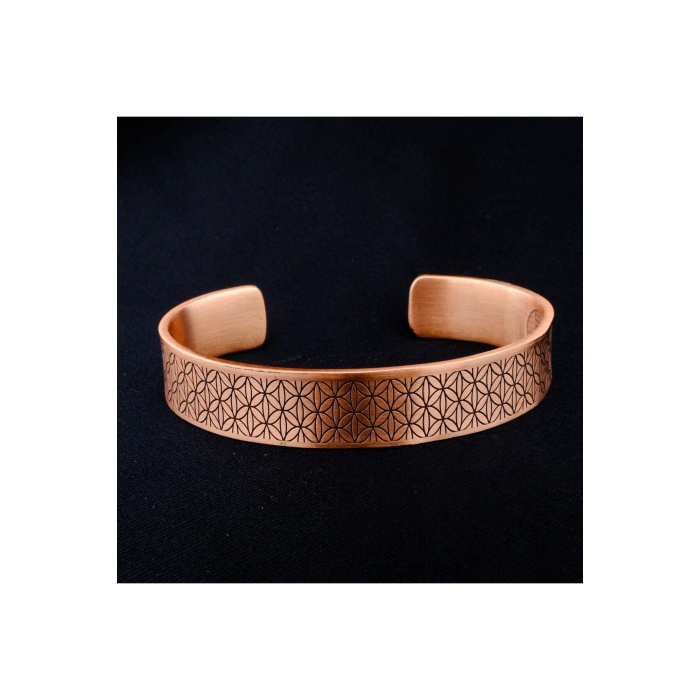 DUA ve KORUMALI BAKIR BİLEKLİK YAŞAM ÇİÇEĞİ