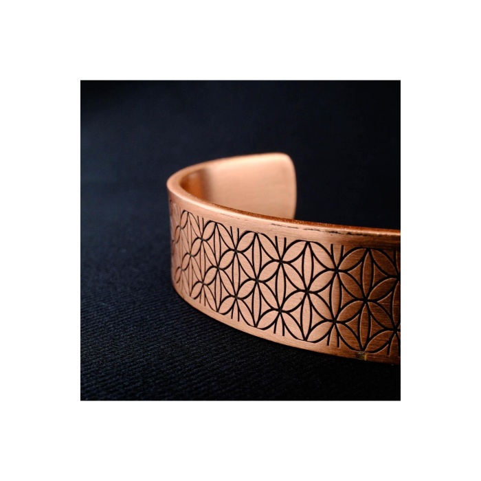 DUA ve KORUMALI BAKIR BİLEKLİK YAŞAM ÇİÇEĞİ