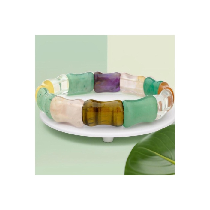 DOĞALTAŞ ROLEX ÇAKRA BİLEKLİĞİ