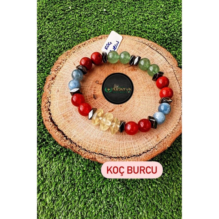 KOÇ BURCU DOĞALTAŞ BİLEKLİĞİ