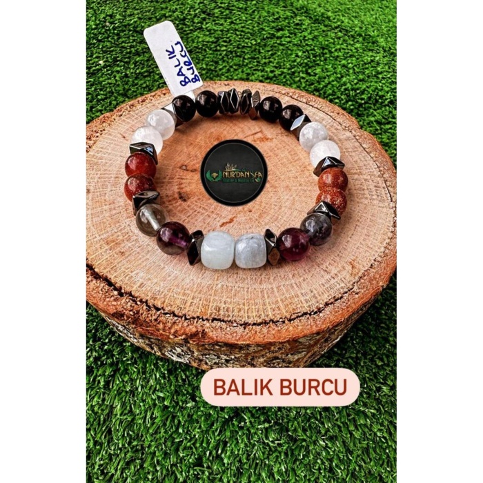 BALIK BURCU DOĞALTAŞ BİLEKLİĞİ