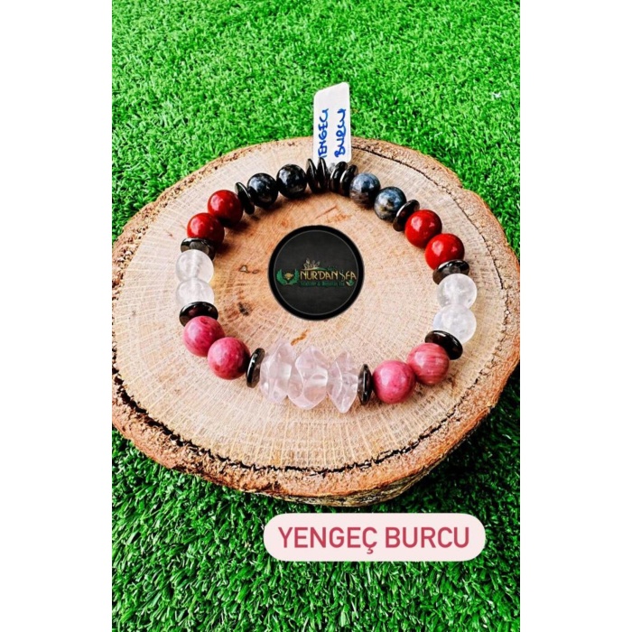 YENGEÇ BURCU DOĞALTAŞ BİLEKLİĞİ