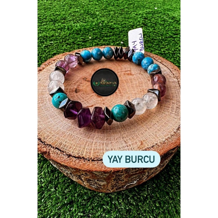 YAY BURCU DOĞALTAŞ BİLEKLİĞİ