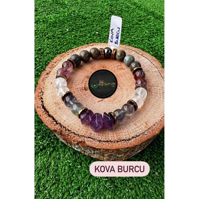 KOVA BURCU DOĞALTAŞ BİLEKLİĞİ