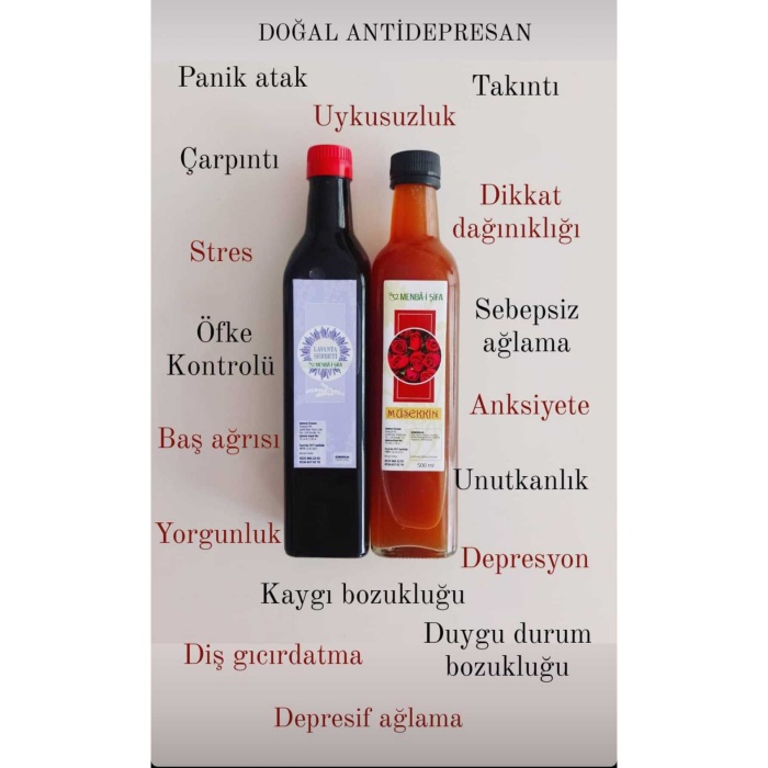 MÜSEKKİN + LAVANTA ŞERBETİ