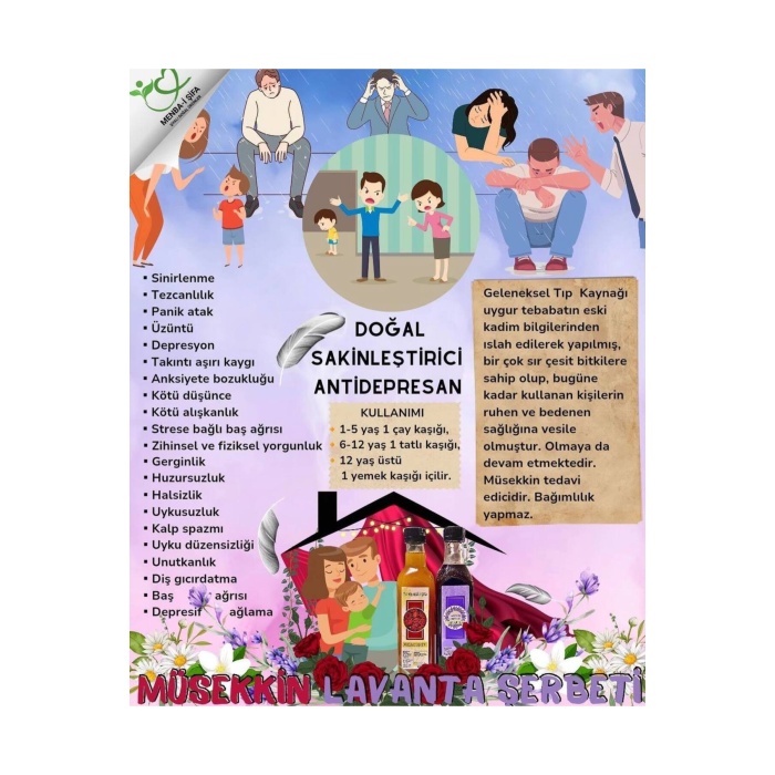 MÜSEKKİN + LAVANTA ŞERBETİ