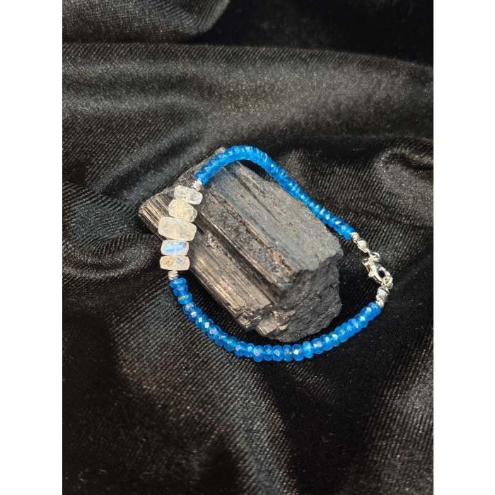 7A+ Kalite Apatit ve Ay Taşı Bileklik