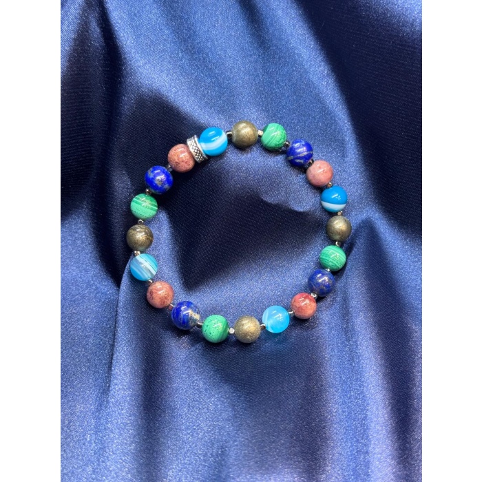 Boğa Burcu Doğaltaş Bileklik