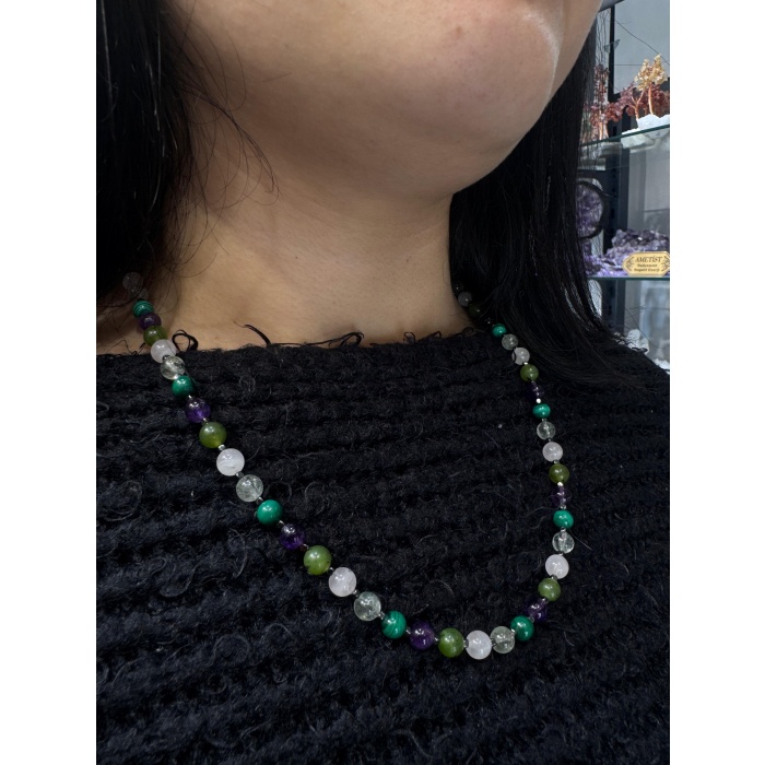 Terazi Burcu Doğaltaş Kolye