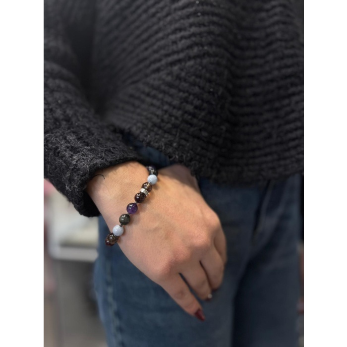 Akrep Burcu Doğaltaş Bileklik