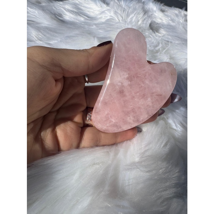 Pembe Kuvars Gua Sha