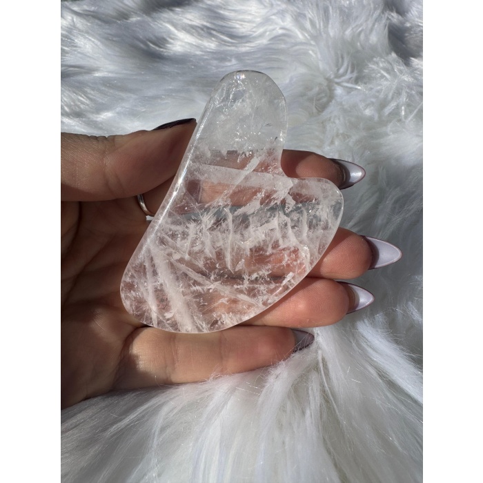 Kristal Kuvars Gua Sha