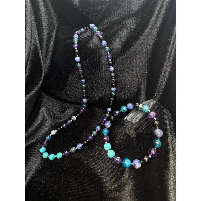 Yay Burcu Doğaltaş Bileklik ve Kolye