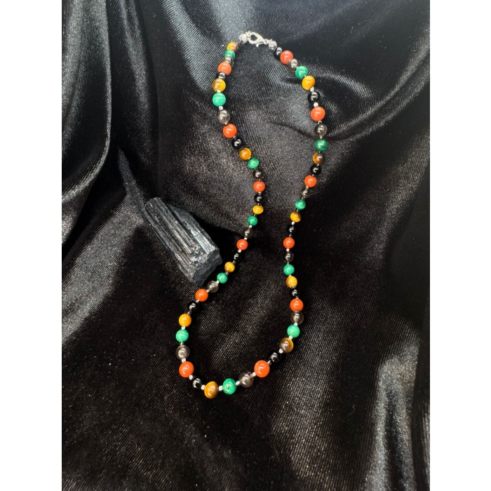 Oğlak Burcu Doğaltaş Kolye