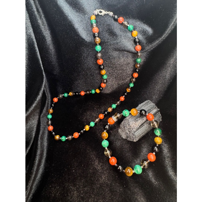 Oğlak Burcu Doğaltaş Bileklik ve Kolye