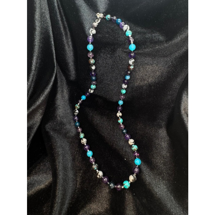 Kova Burcu Doğaltaş Kolye