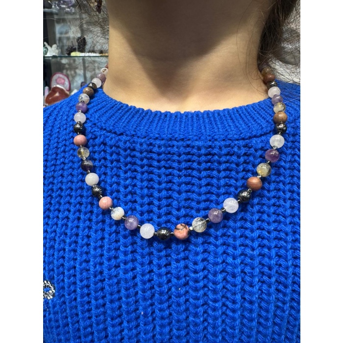 Kız Öğrenci Başarı Doğaltaş Kolye