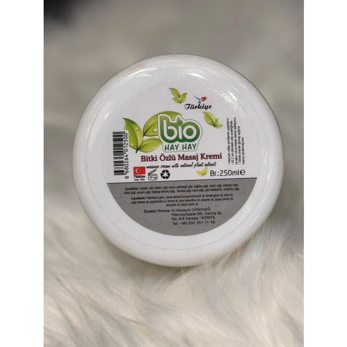 Bio Hay Hay Bitki Özlü Krem (250 ml)