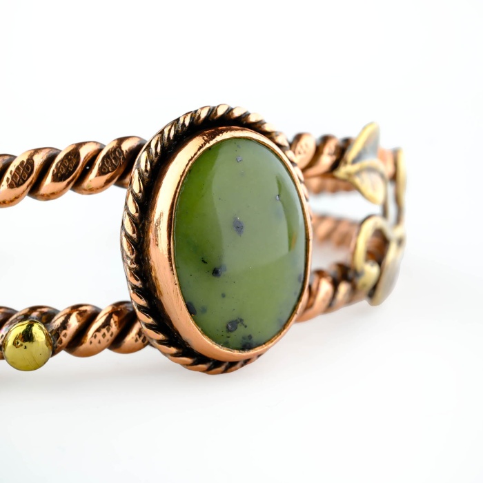 Yeşim Doğaltaş Bakır Bileklik