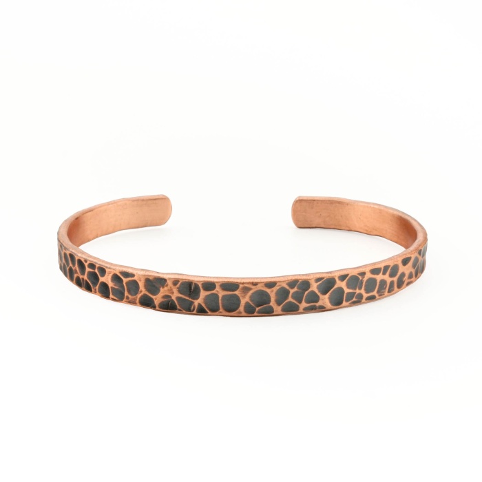 İnce Dövme Bakır Bileklik