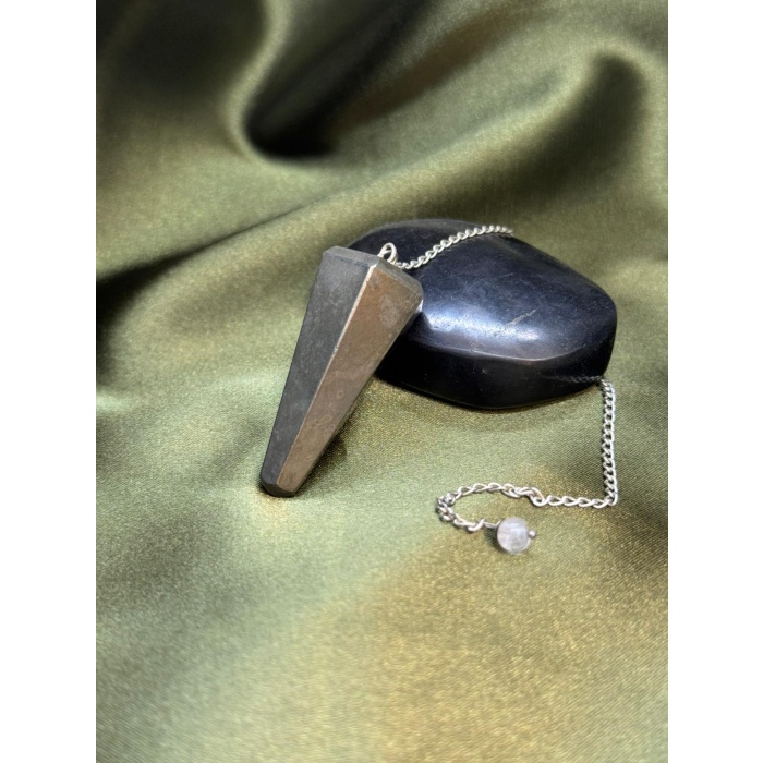 Pirit Doğal Taş Pandül (Sarkaç)