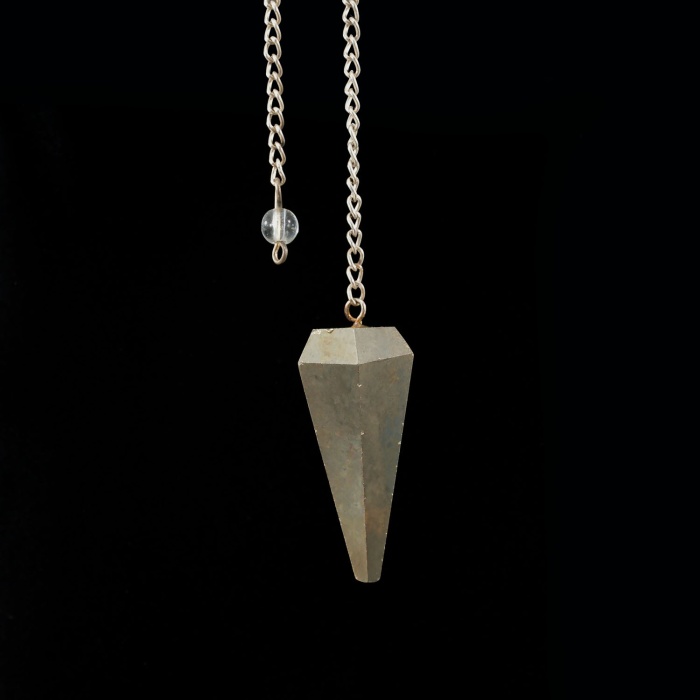 Pirit Doğal Taş Pandül (Sarkaç)