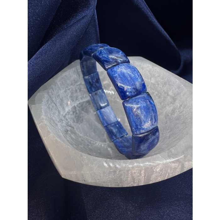 7A+ Kalite Kyanit Doğal Taş Rolex Bileklik