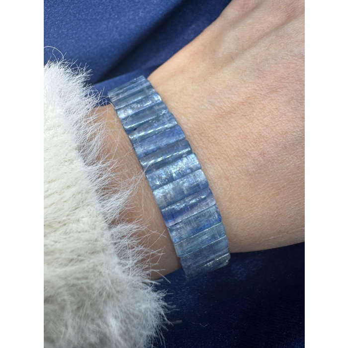 5A Kalite Kyanit Doğal Taş Rolex Bileklik