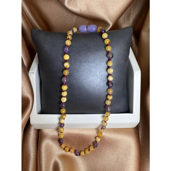 Kehribar Kolye (0-6 yaş / 32-38 cm)