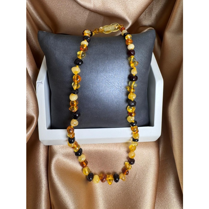 Kehribar Kolye (0-6 yaş / 32-38 cm)